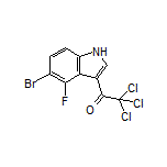 1-(5-溴-4-氟-3-吲哚基)-2,2,2-三氯乙酮