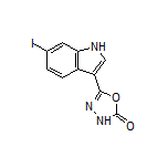 5-(6-碘-3-吲哚基)-1,3,4-噁二唑-2(3H)-酮