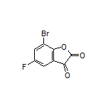 7-溴-5-氟苯并呋喃-2,3-二酮