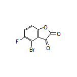 4-溴-5-氟苯并呋喃-2,3-二酮
