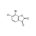 7-溴-6-氯苯并呋喃-2,3-二酮