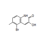 5-溴-3-羟基-6-甲基喹啉-2(1H)-酮