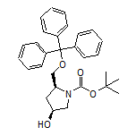 (3S,5S)-1-Boc-5-[(三苯甲基氧基)甲基]吡咯烷-3-醇