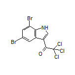 2,2,2-三氯-1-(5,7-二溴-3-吲哚基)乙酮