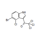 1-(5-溴-4-氯-3-吲哚基)-2,2,2-三氯乙酮