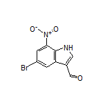 5-溴-7-硝基吲哚-3-甲醛