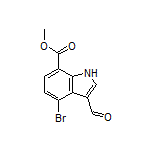 4-溴-3-甲酰基吲哚-7-甲酸甲酯