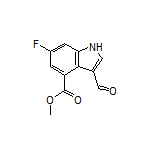 6-氟-3-甲酰基吲哚-4-甲酸甲酯