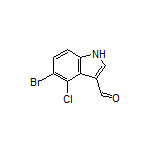 5-溴-4-氯吲哚-3-甲醛