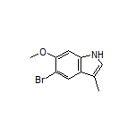 5-溴-6-甲氧基-3-甲基吲哚