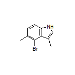 4-溴-3,5-二甲基吲哚