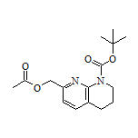 乙酸[(8-Boc-5,6,7,8-四氢-1,8-萘啶-2-基)甲基]酯