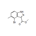 4-溴-5-甲基-1H-吲唑-3-甲酸甲酯