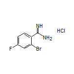2-溴-4-氟苯甲脒盐酸盐