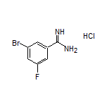 3-溴-5-氟苯甲脒盐酸盐