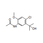 N-[4-氯-5-(2-羟基-2-丙基)-2-甲氧基苯基]乙酰胺
