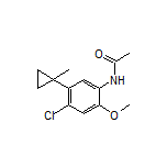 N-[4-氯-2-甲氧基-5-(1-甲基环丙基)苯基]乙酰胺