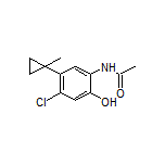 N-[4-氯-2-羟基-5-(1-甲基环丙基)苯基]乙酰胺