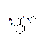 (S)-[2-溴-1-(2-氟苯基)乙氧基](叔丁基)二甲基硅烷