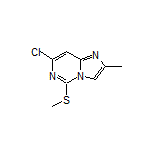 7-氯-2-甲基-5-(甲硫基)咪唑并[1,2-c]嘧啶