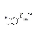 3-溴-4-甲基苯甲脒盐酸盐
