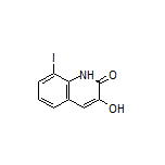 3-羟基-8-碘喹啉-2(1H)-酮