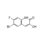 6-溴-7-氟-3-羟基喹啉-2(1H)-酮