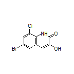 6-溴-8-氯-3-羟基喹啉-2(1H)-酮