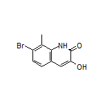 7-溴-3-羟基-8-甲基喹啉-2(1H)-酮