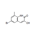 6-溴-3-羟基-8-甲基喹啉-2(1H)-酮