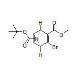 (1S,4R)-3-溴-7-Boc-7-氮杂双环[2.2.1]庚-2,5-二烯-2-甲酸甲酯