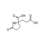 2-(2-羧基乙基)-5-氧代吡咯烷-2-甲酸