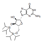 2-氨基-9-[(6aR,8R,9R,9aS)-9-羟基-2,2,4,4-四异丙基八氢呋喃并[3,2-f][1,5,2,4]二氧杂二硅杂环辛烷-8-基]-1H-嘌呤-6(9H)-酮