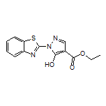 1-(苯并[d]噻唑-2-基)-5-羟基-1H-吡唑-4-甲酸乙酯