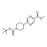 5-(1-Boc-4-哌啶基)吡嗪-2-甲酸甲酯