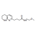 N-(2-甲氧基乙基)-4-(5,6,7,8-四氢-1,8-萘啶-2-基)丁酰胺