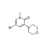 5-溴-1-甲基-3-(4-吗啉基)吡啶-2(1H)-酮