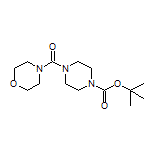 (4-Boc-1-哌嗪基)(4-吗啉基)甲酮
