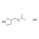3-(异丙氧基甲基)吡咯烷盐酸盐