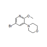 4-(5-溴-2-甲氧基-3-吡啶基)吗啉