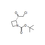 (R)-1-(1-Boc-2-氮杂环丁烷基)-2-氯乙酮