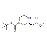 (S)-2-(4-Boc-2-哌嗪基)乙酸乙酯
