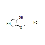 (3S,4S)-4-甲氧基吡咯烷-3-醇盐酸盐