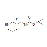 (R)-N-Boc-1-(3-氟-3-哌啶基)甲胺