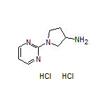 1-(2-嘧啶基)吡咯烷-3-胺二盐酸盐
