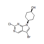 顺式-4-(5-溴-2-氯-7H-吡咯并[2,3-d]嘧啶-7-基)环己醇