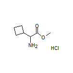 2-氨基-2-环丁基乙酸甲酯盐酸盐