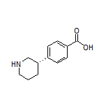 (S)-4-(3-哌啶基)苯甲酸