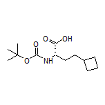 (S)-2-(Boc-氨基)-4-环丁基丁酸