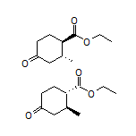 反式-2-甲基-4-氧代环己烷甲酸乙酯